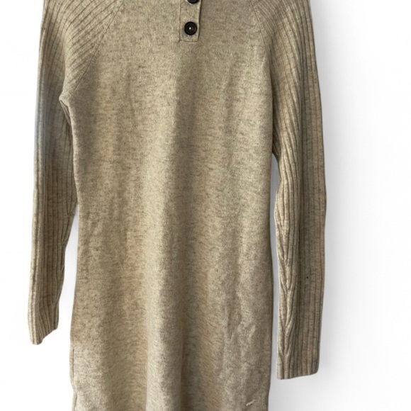 Abercrombie & Fitch Tan Sweater Dress Long - Picture 1 of 3